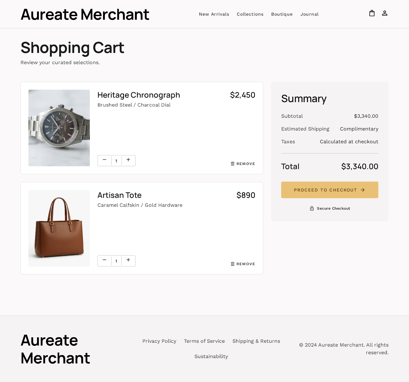 Cart Reference Design